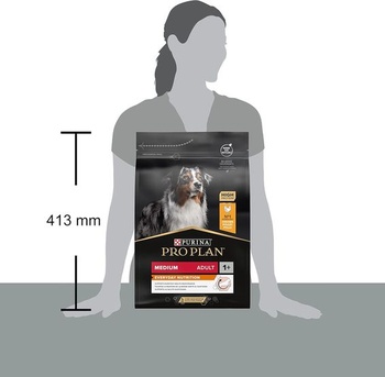 Pro Plan Medium Adult Everyday Nutrition, suché krmivo pro psy, bohaté na kuře, 1 balení (1 x 3 kg)