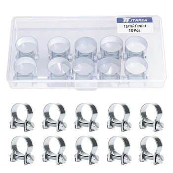 Mini nastavitelné hadicové svorky 24-26 mm pro vstřikování…