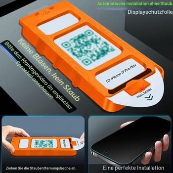 Ochranné sklo IMBZBK pre iPhone 17 Pro Max s ochranou súkromia, balenie 3+3 kusov 17 Pro Max - čierne