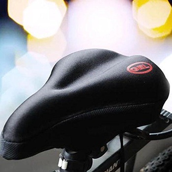 Gélové sedlo na bicykel Kany, pohodlný poťah na vankúš sedla kolesa, extra pohodlný gélový poťah na