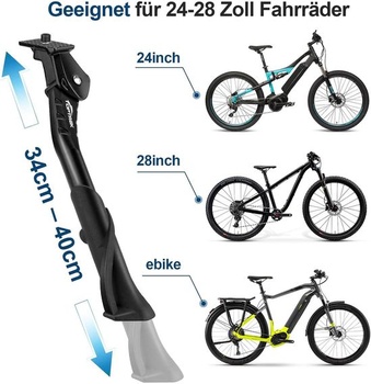 Stojan na bicykel Toptrek pre kolesá 24-28 palcov, výškovo nastaviteľný, hliníková zliatina | Stojan na