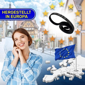 Klínový řemen pro pračku Poly-V 1236 PJE4 481235818206 pro Whirlpool