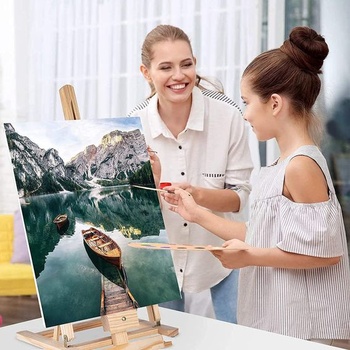 Jigspsyzh Sada na maľovanie podľa čísel pre dospelých 40x50cm s motívom Loďky