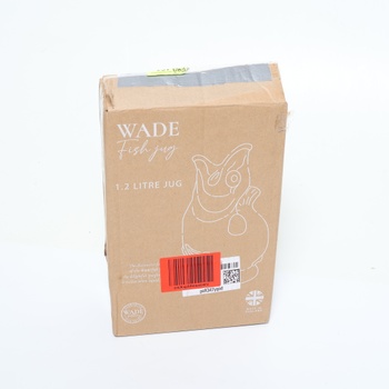 Džbán na ryby Wade, kamenina, ikonické britské dedičstvo, vyrobené v Stoke-on-Trent, 1,2 l,
