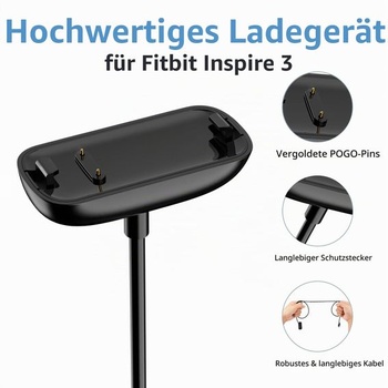 Nabíjací kábel VANCLE kompatibilný s nabíjačkou Fitbit Inspire 3, USB nabíjacia stanica iba pre