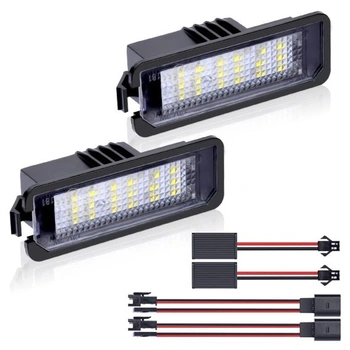 URAQT LED osvetlenie ŠPZ, 2 x 6500 K osvetlenie ŠPZ 400Lm…