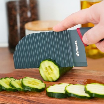 Westmark Crinkle Cutter – Nôž na farbenie zeleniny, zemiakov, hranolčekov – BLW Baby Food – Nôž na