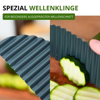 Westmark Crinkle Cutter – Nůž na barvení zeleniny, brambor, hranolků – BLW Baby Food – Nůž na