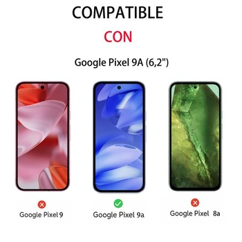 Ochranné tvrzené sklo UNO' 3 pro Google Pixel 9A, 15,7 cm (6,2 palce), ultra odolné, tvrdost 9H,