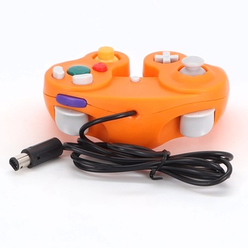 OSTENT Drôtový ovládač s tlmičom Herný ovládač kompatibilný s Nintendo Gamecube NGC Farba videohry