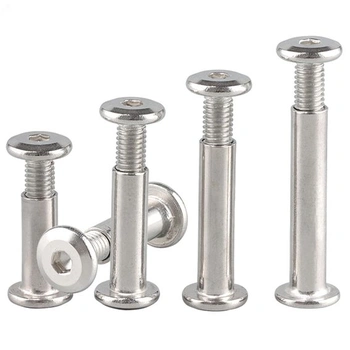 10 kusov spojovacích skrutiek, nábytkové skrutky M5x25mm, prevlečná matica M5x25mm (10 kusov)