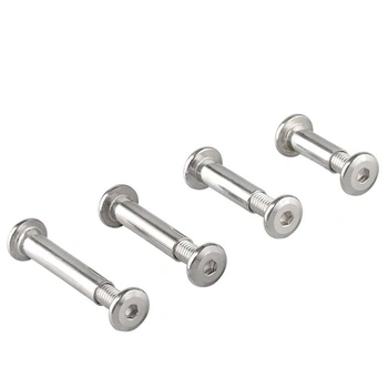 10 kusov spojovacích skrutiek, nábytkové skrutky M5x25mm, prevlečná matica M5x25mm (10 kusov)