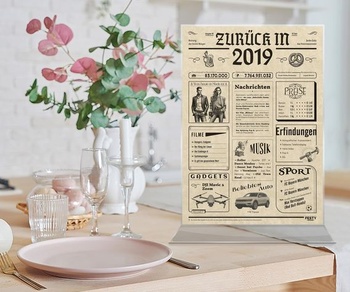 Dárek k 7. narozeninám pro muže - Vtipná karta k 7. narozeninám pro ženy 2019 [A4 bez rámečku]