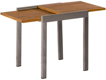 Rozkladací balkónový stôl 22027-209, hliníkový rám grafit s…