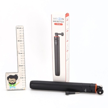 Statív na selfie tyč 136 cm pre GoPro, cestovný statív 2 v 1 pre Osmo Pocket 3, GoPro Hero