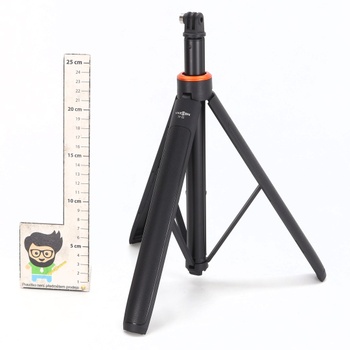 Stativ na selfie tyč 136 cm pro GoPro, cestovní stativ 2 v 1 pro Osmo Pocket 3, GoPro Hero