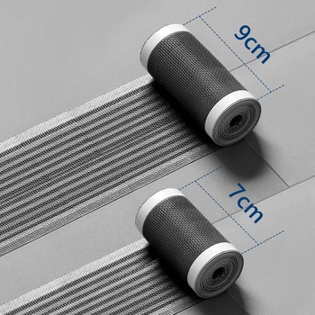 Neodrain sitko na vlasy do sprchy 9 cm x 10 m lapač vlasov do sprchy sieťovina na sitko do odpadu s