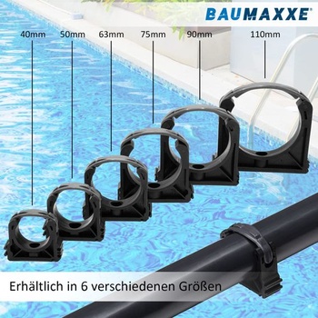 Objímky na PVC potrubí Baumaxxe bm_051