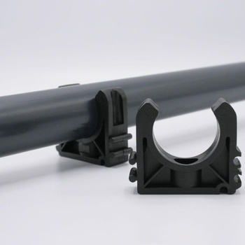 Objímky z PVC potrubia 16 mm s otvorom pre skrutku - 10 kusov - bm161 16 mm