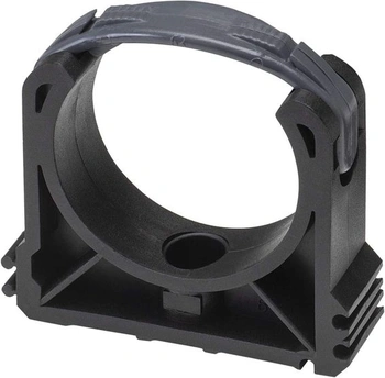 Objímky na PVC potrubí 63 mm s pojistnou sponou - 10 kusů -…