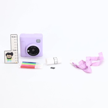 Dětský instantní fotoaparát TIATUA, 2,4palcový instantní fotoaparát pro děti s 32GB kartou a tiskem
