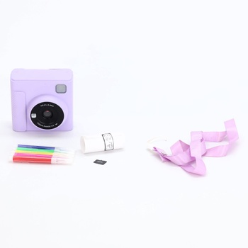 Dětský instantní fotoaparát TIATUA, 2,4palcový instantní fotoaparát pro děti s 32GB kartou a tiskem