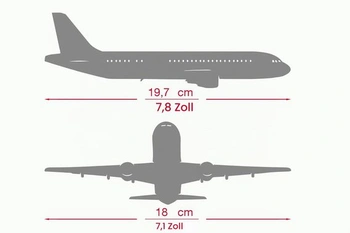 Model letadla Herpa Snap-Fit Icelandair Boeing 737 Max 8 - žlutý ocasní pruh, miniatura v měřítku