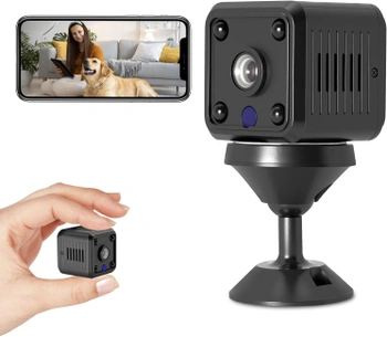 Mini WiFi kamera Diyuna 1080P HD X6 čierna