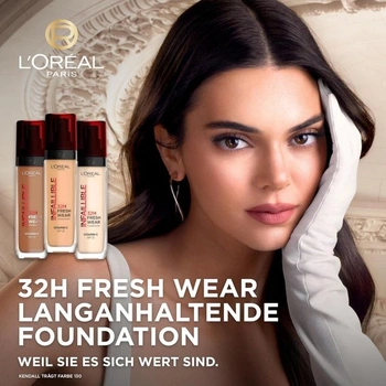 L'Oréal Paris Make-up, vodeodolný a dlhotrvajúci, tekutý…
