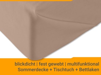 Prestieradlo npluseins 150x250cm - Ploché prestieradlo bez gumičky - Ideálne na terasu, cestovanie,