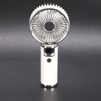 Biely ručný ventilátor YZYOE