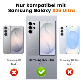 Puzdro Doeshine so stojanom pre Samsung Galaxy S26 Ultra, modré