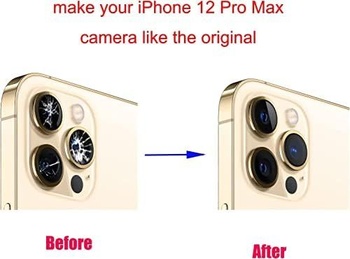 Náhradné sklo pre iPhone 12 Pro Max (6,7 palca), náhradné sklo s opravným náradím, odolné proti