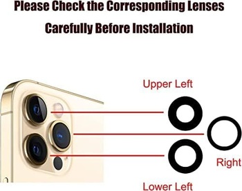 Náhradné sklo pre iPhone 12 Pro Max (6,7 palca), náhradné sklo s opravným náradím, odolné proti