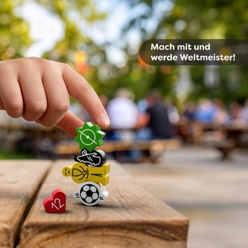 HABA Stacking Challenge Football Extreme - Ultimátna súbojová futbalová lopta, 1 balenie