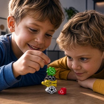 HABA Stacking Challenge Football Extreme - Ultimátna súbojová futbalová lopta, 1 balenie
