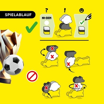 HABA Stacking Challenge Football Extreme - Ultimátna súbojová futbalová lopta, 1 balenie