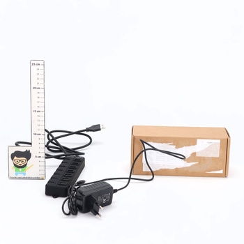 USB 3.0 HUB Vemont s vypínači a napájením