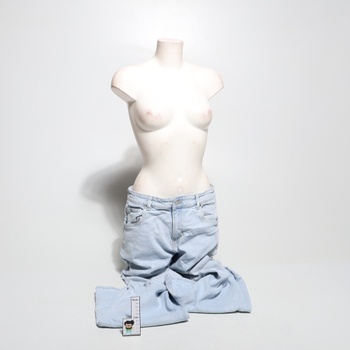 Dámske džínsy H&M modré veľ. 44