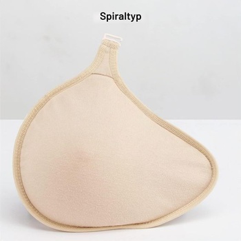 Silikonový ochranný kryt na prsní protézu, sáček na protézu po mastektomii pro ženy, design s