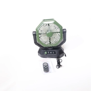 Ventilátor AJVV zelený kempinkový