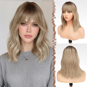 Dámska parochňa FESHFEN 35 cm vlnitá