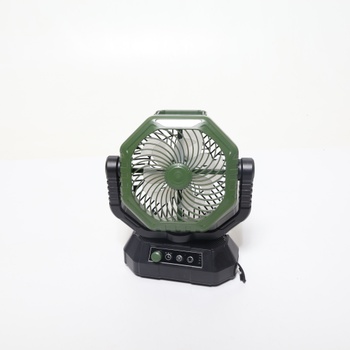 Ventilátor AJVV zelený kempingový