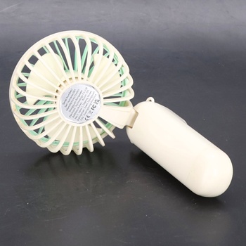 Bílý ruční ventilátor YZYOE