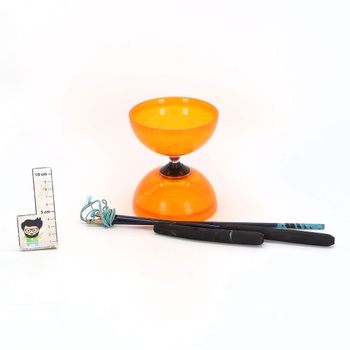 Žonglérská sada Cyclone Quartz Diabolo