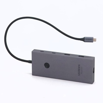 UGREEN Revodok Pro 1091 USB C Hub, 10Gbps USB C adaptér s 4K HDMI, Gigabit Ethernet, USB 3.2 10Gbps