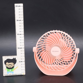 Ventilátor stolní AKU Solmira