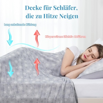 Chladiaca deka RUMBALUXY sivá