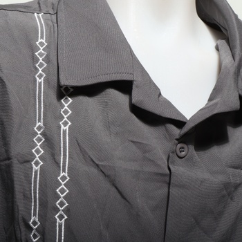 Pánska košeľa HMIYA Guayabero šedá veľ. L