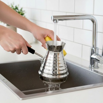 GMMH Moka kanvica na tureckú kávovar (350 ml), Espresso kávovar Džezva, Moka kanvica na kávu Briki